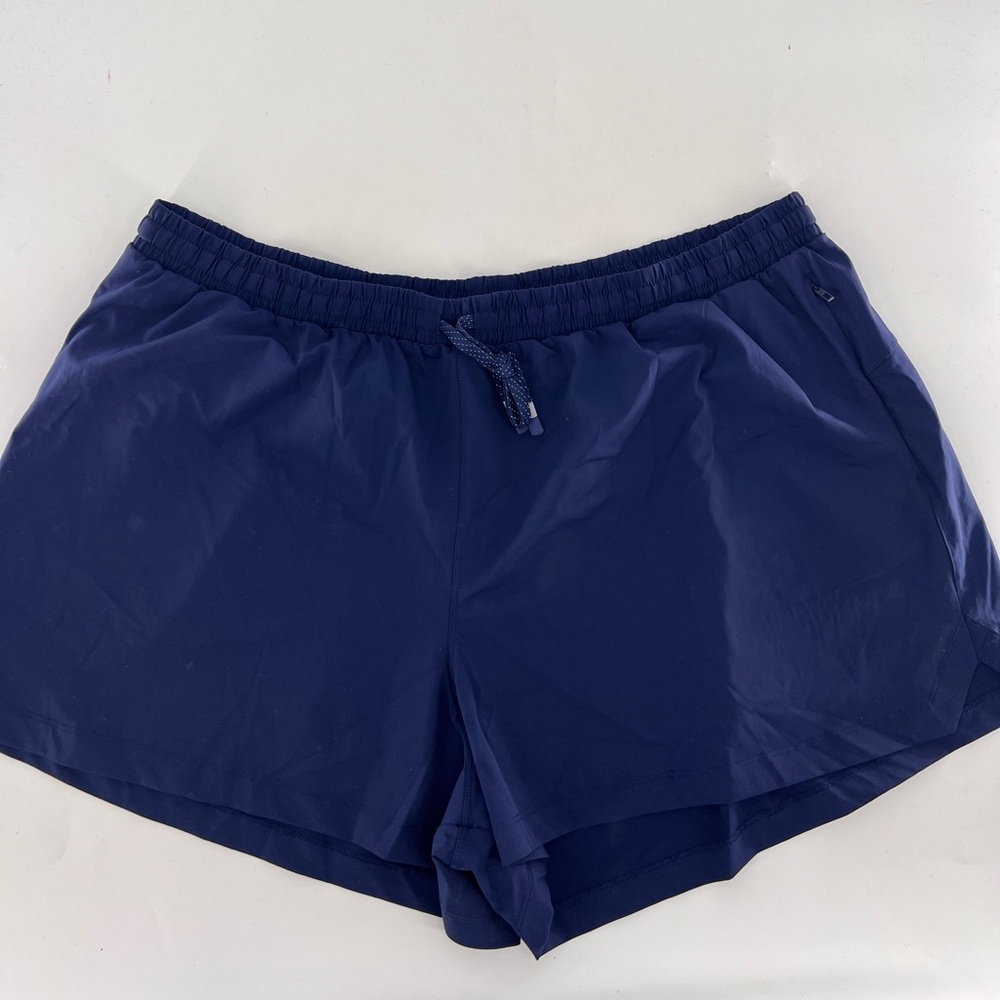 Fabletics one short 3” women’s  blue shorts size 4x